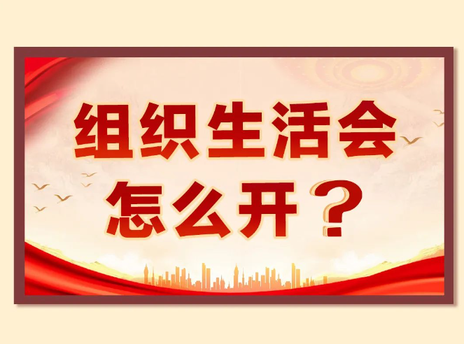 <b>组织生活会怎么开？</b>